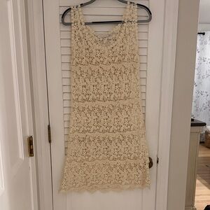 Solitaire Cream Lace Dress